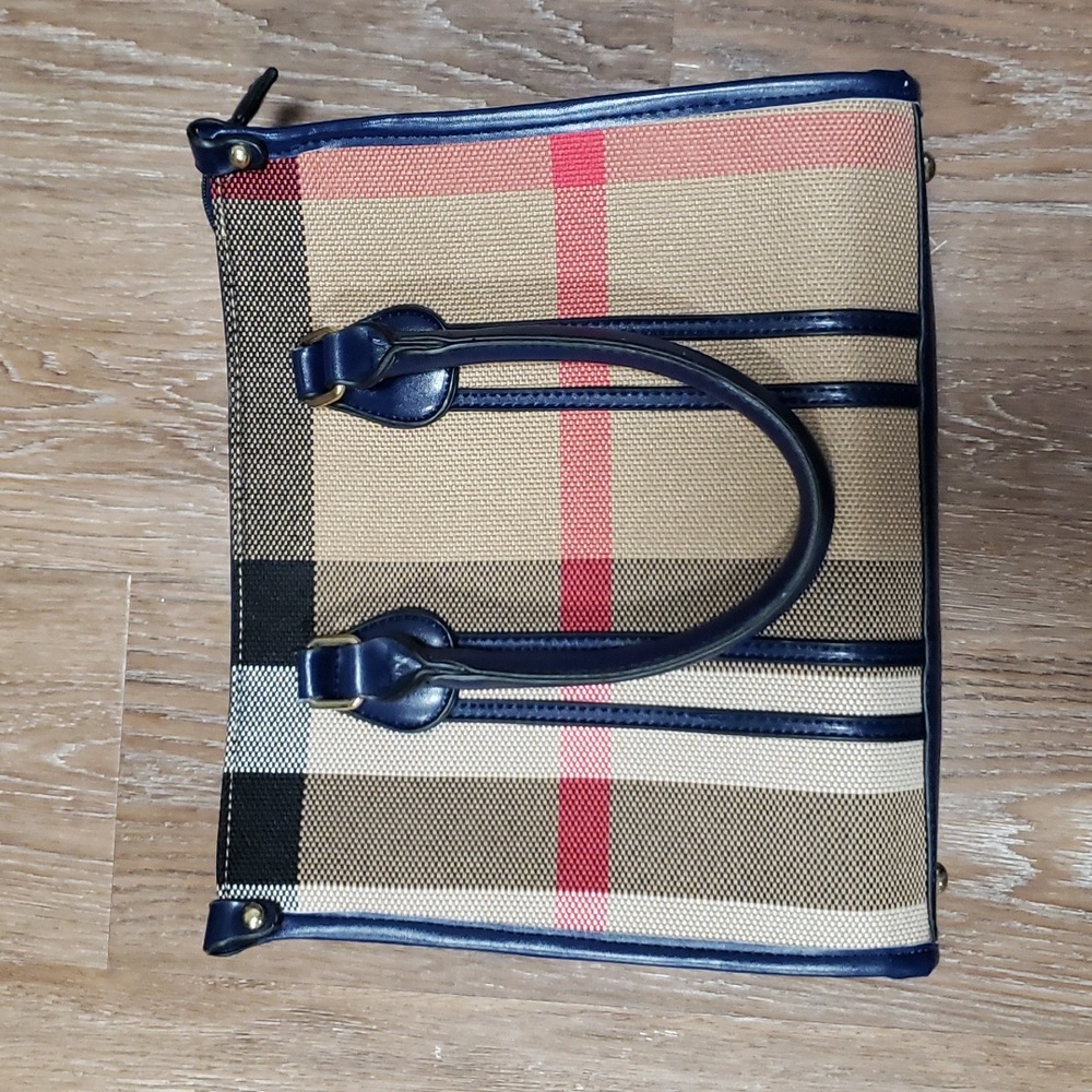 Alina's Exclusives Plaid Tartan Crossbody / Handbag Travel Versatile Boxy Classy